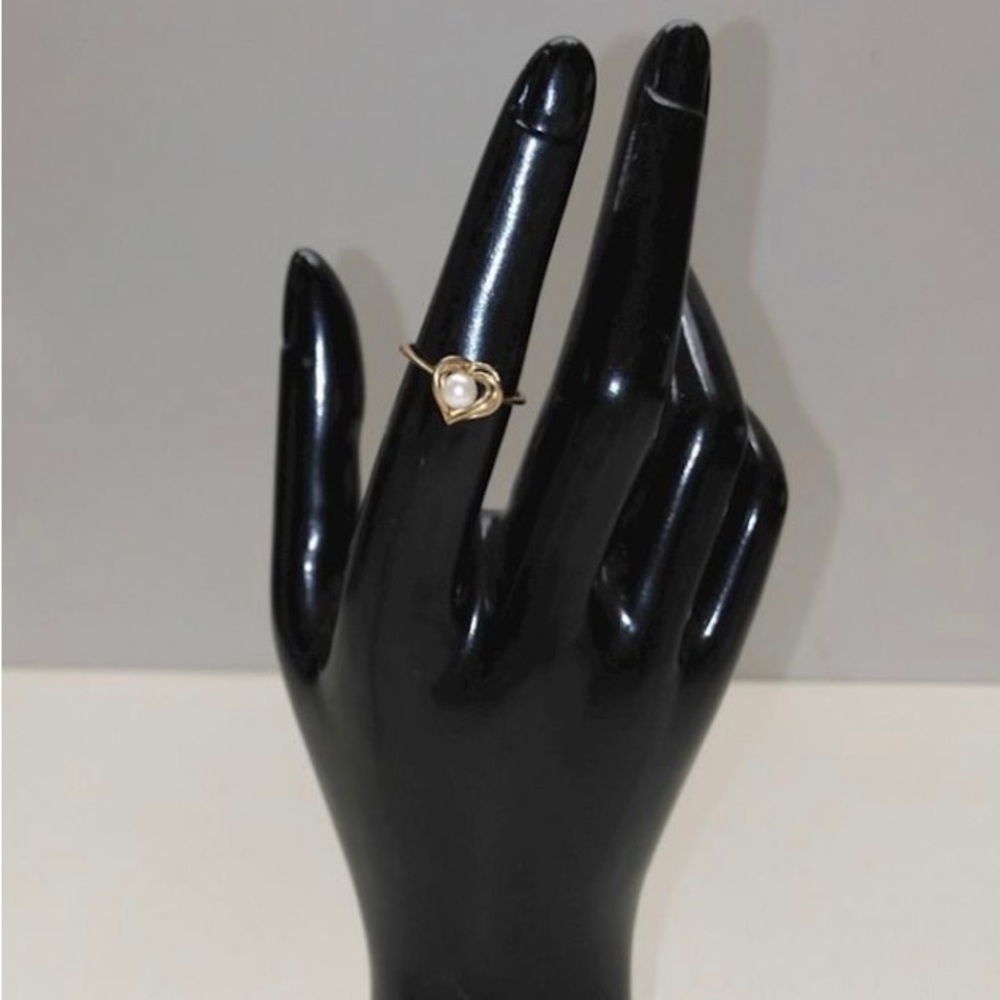 10KT Gold Pearl Ring